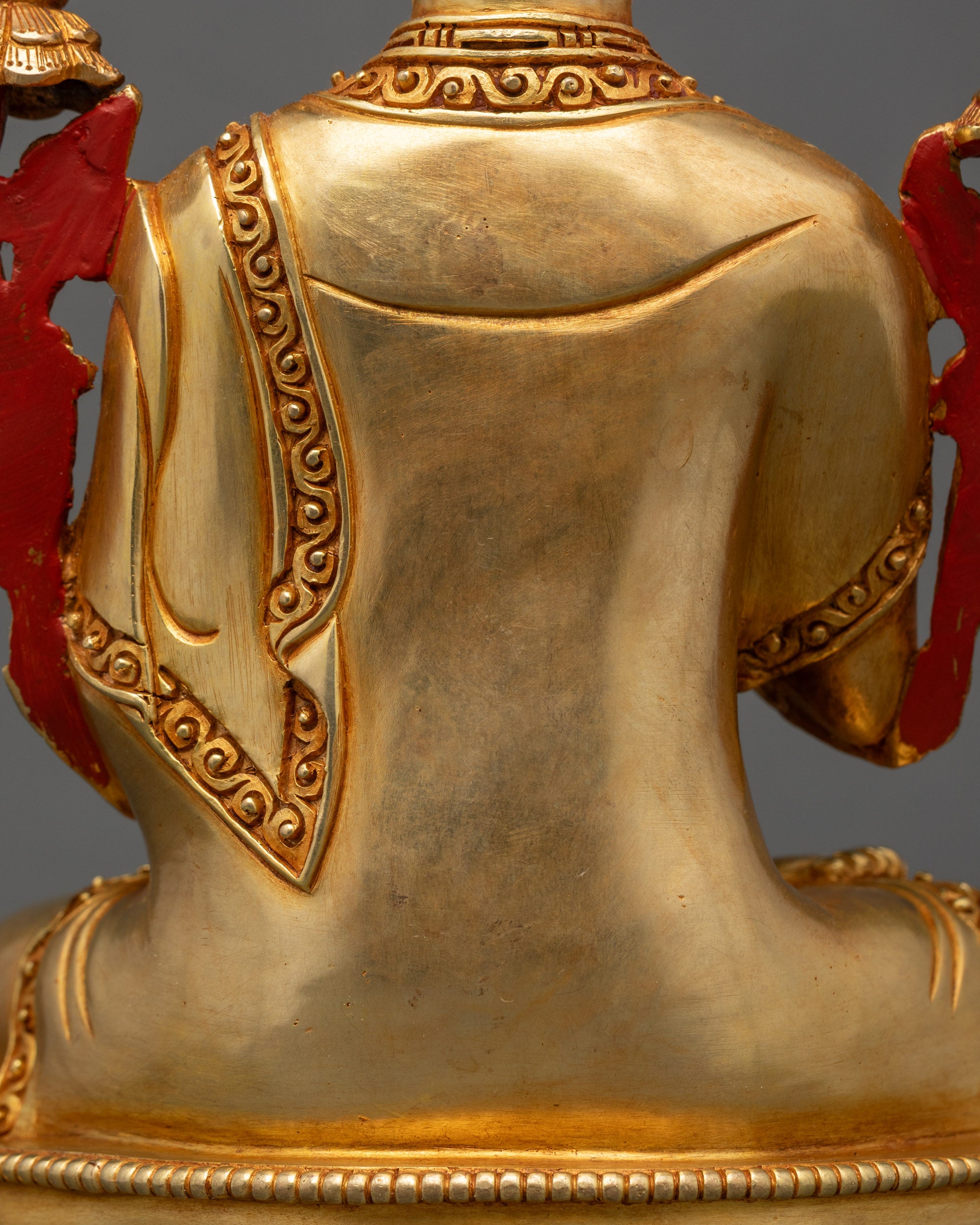 Buddhist Tsongkhapa Statue for Discipline and pure Insight