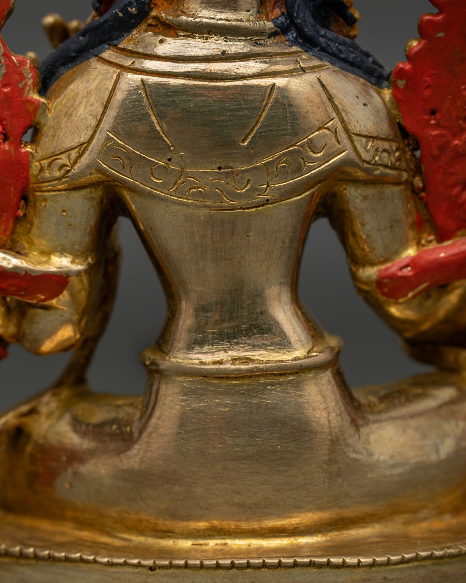 Small Green Tara Statue | Handmade Buddhist Meditation Art