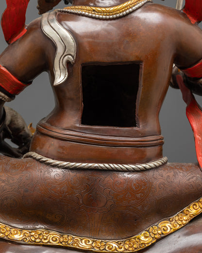 Tibetan Namtoshe Statue | Vaishravana Guardian King of Wealth Sculpture