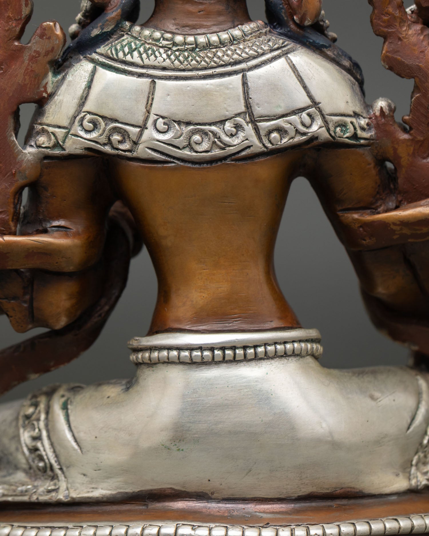 Green Tara Statue | Traditional Lost-Wax Cast Buddhist Art