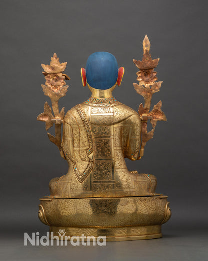 Buddhist Tsongkhapa Set | Handcrafted Trio Set of Buddhist Masters