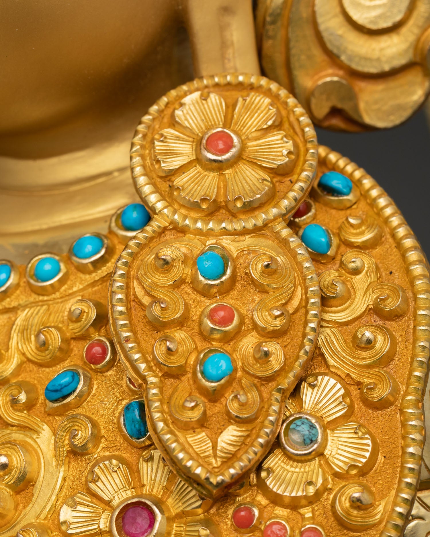 Jowo Rinpoche Statue | 24K Gold Fire-Gilded Copper Art