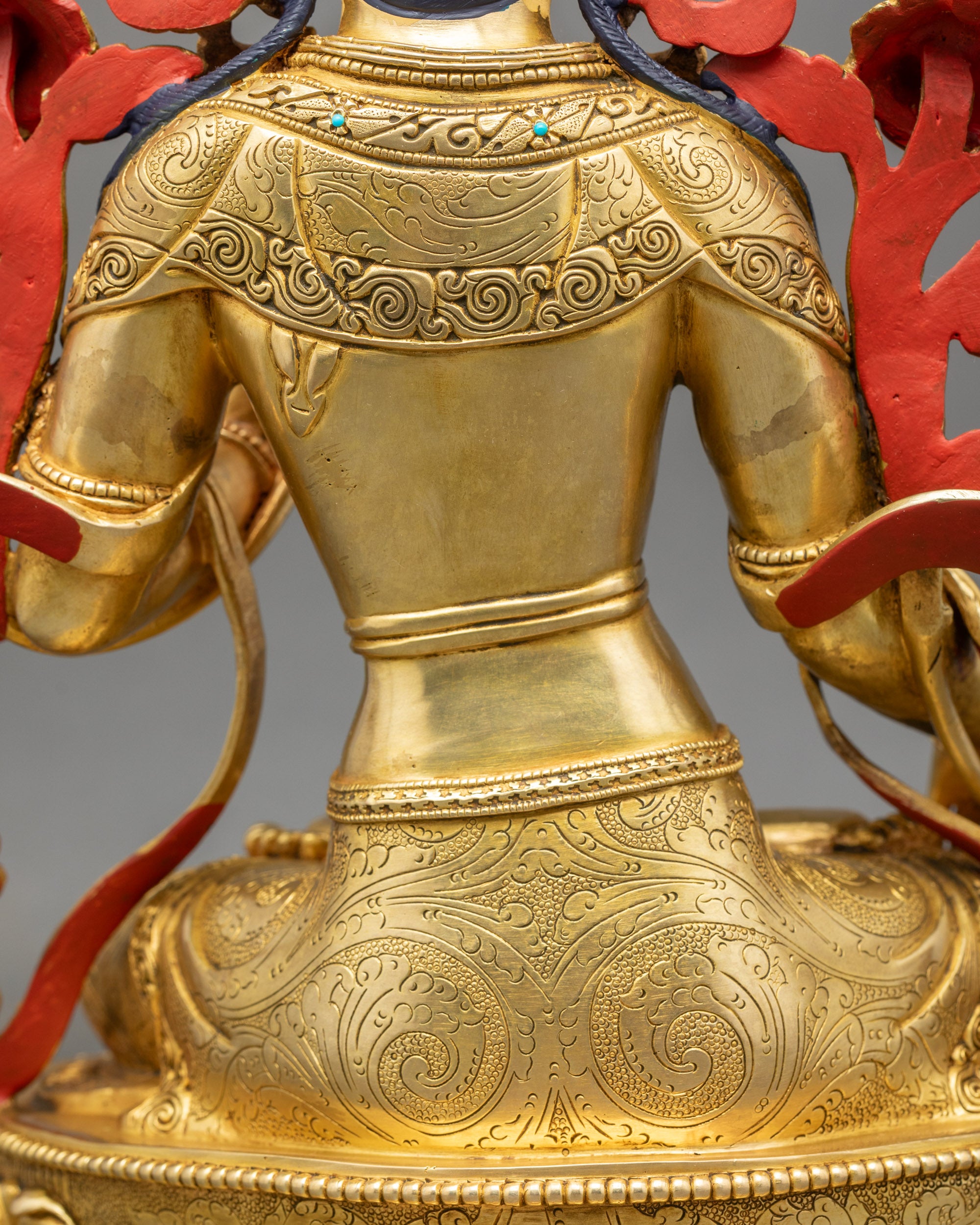 Handcrafted White Tara Statue | Nepalese Sculpture for Sacred Spaces