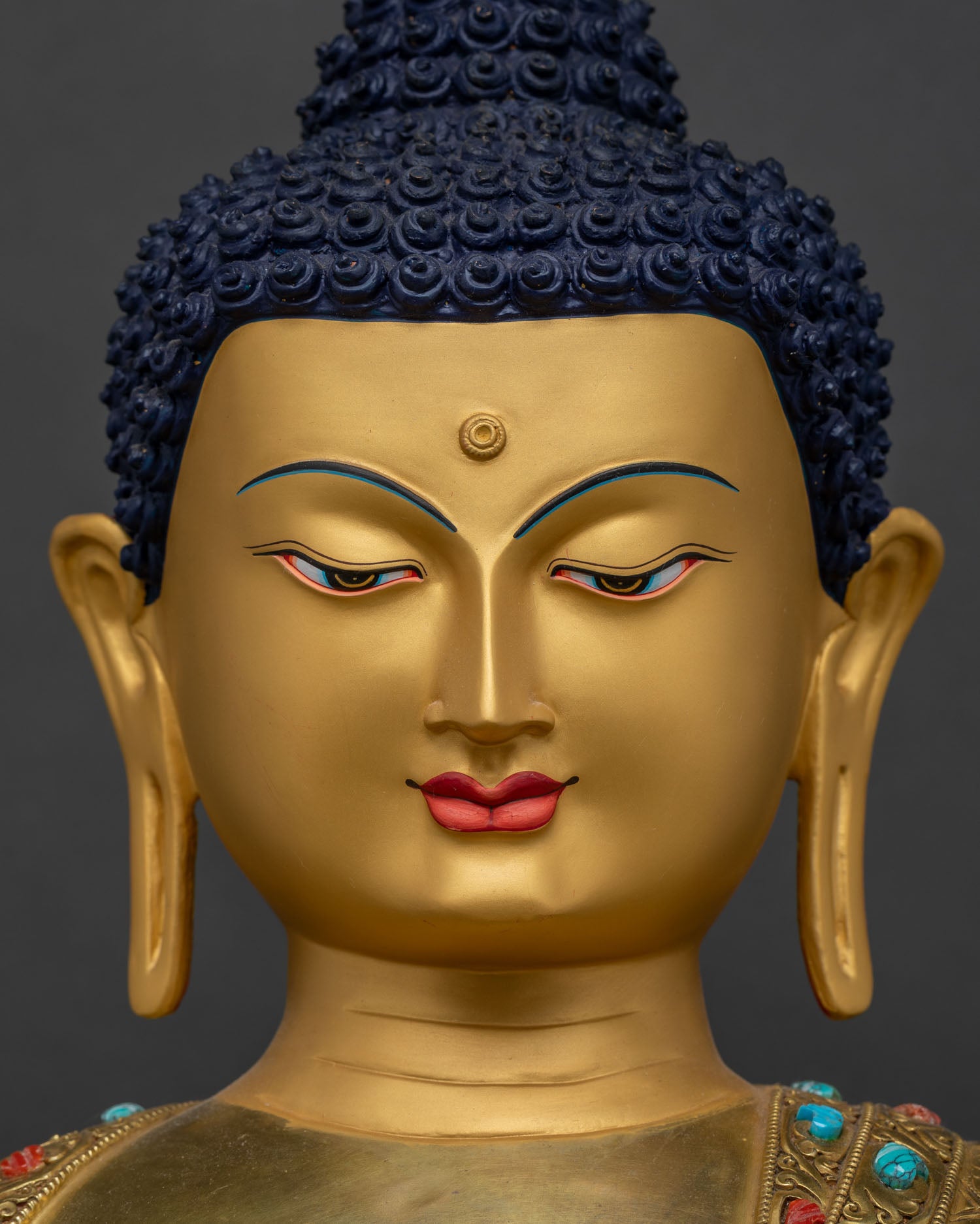 Extra Large Shakyamuni Buddha Statue - Rare Historical Buddha Figurine