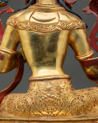Green Tara Statue