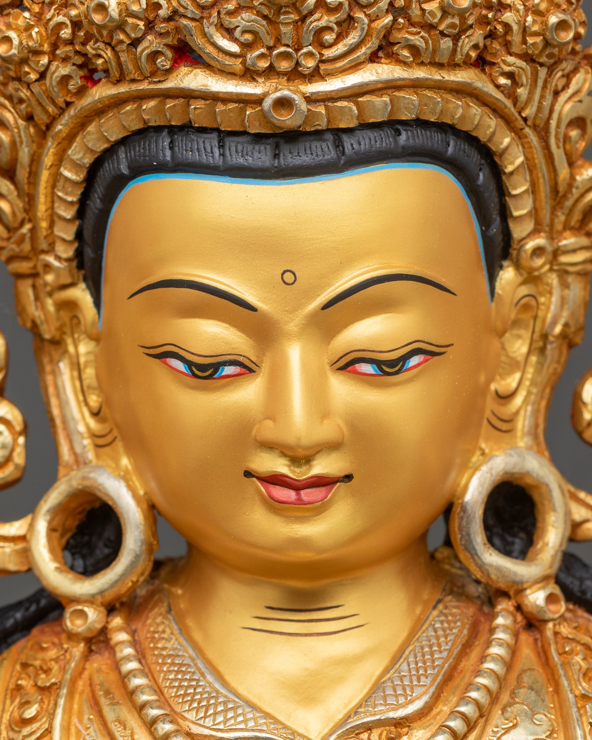 Guru Rinpoche Set Statue for Spiritual Clarity and Protection