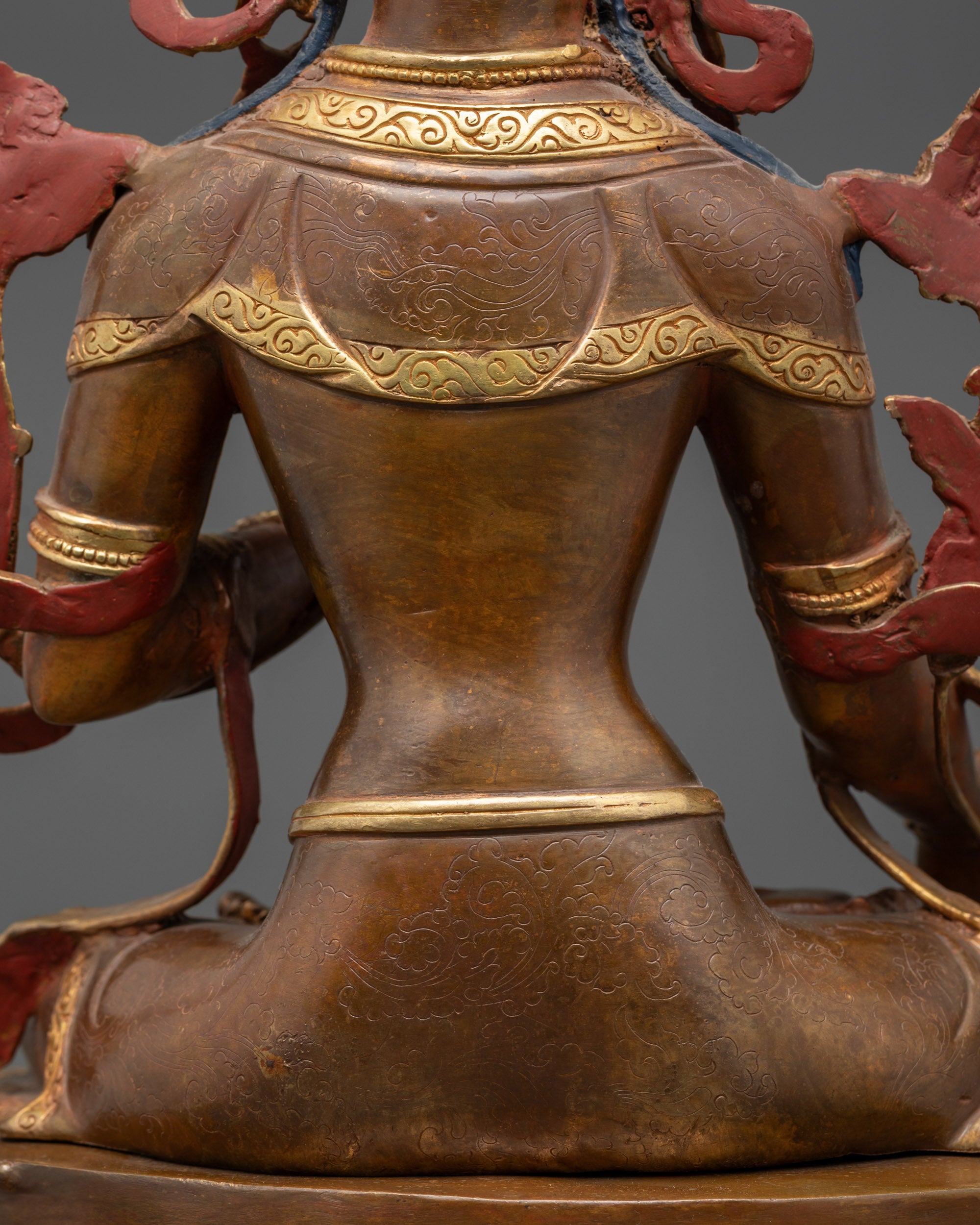 Handcrafted Sapta Lochani White Tara – Tibetan Buddhist Goddess Statue