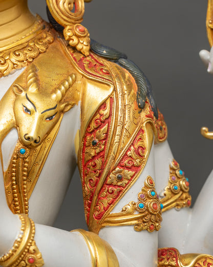 Chenrezig Avalokiteshvara Statue – Handmade in Nepal
