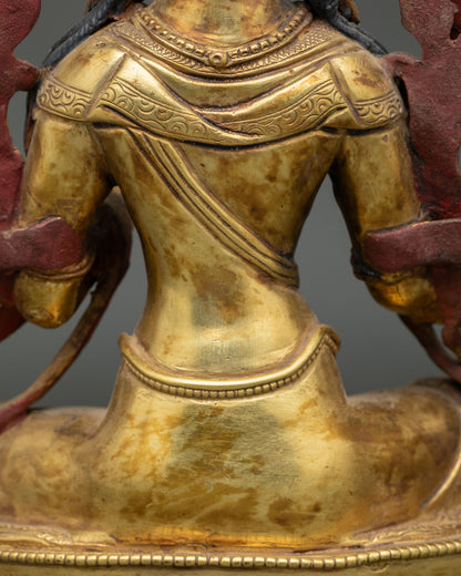 Green Tara Statue
