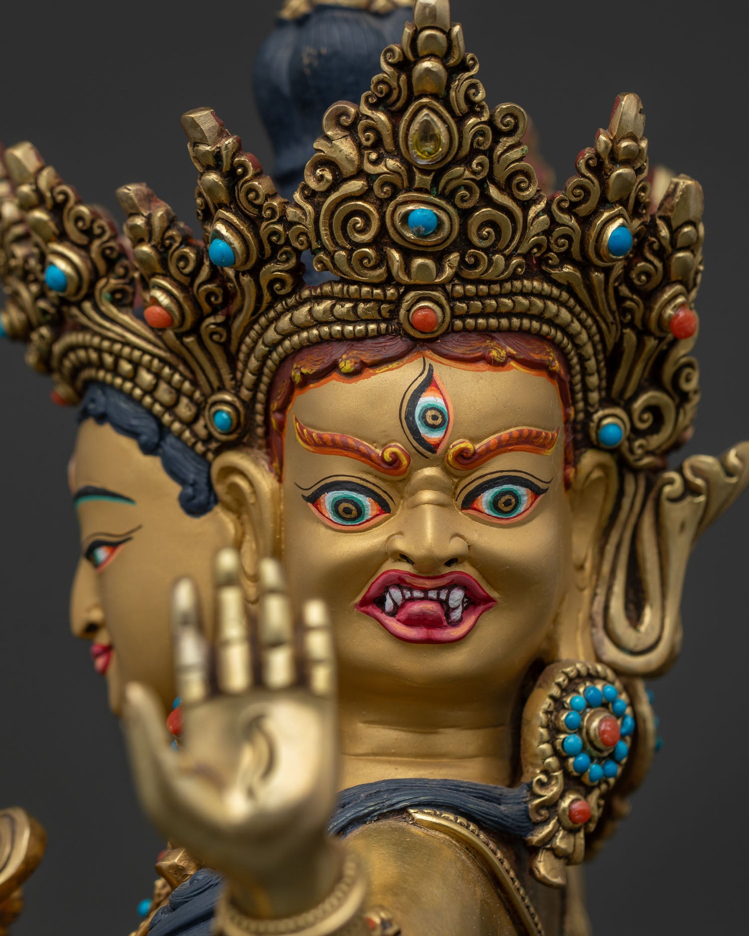 Namgyalma Statue | 24K Gold-Fire Gilded Copper Art