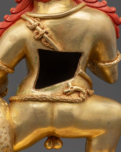 Shop Tibetan Black Dzambhala Buddha Statue to Attract Abundance