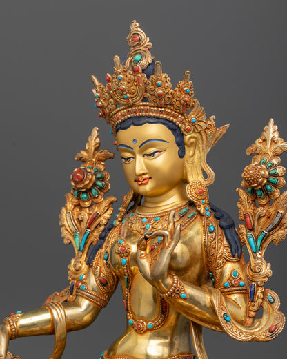 Green Tara: The Swift Savior and Compassionate Deity