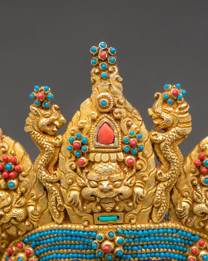 Authentic Jowo Buddha Statue | Nepalese Handcrafted Altar Sculpture