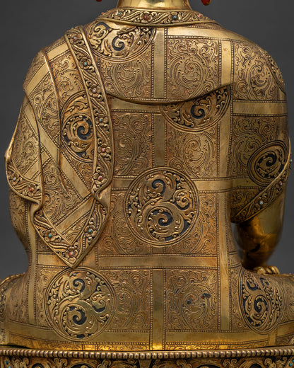 Shakyamuni Buddha Statue | Handcarved Copper Sculpture from Nepal