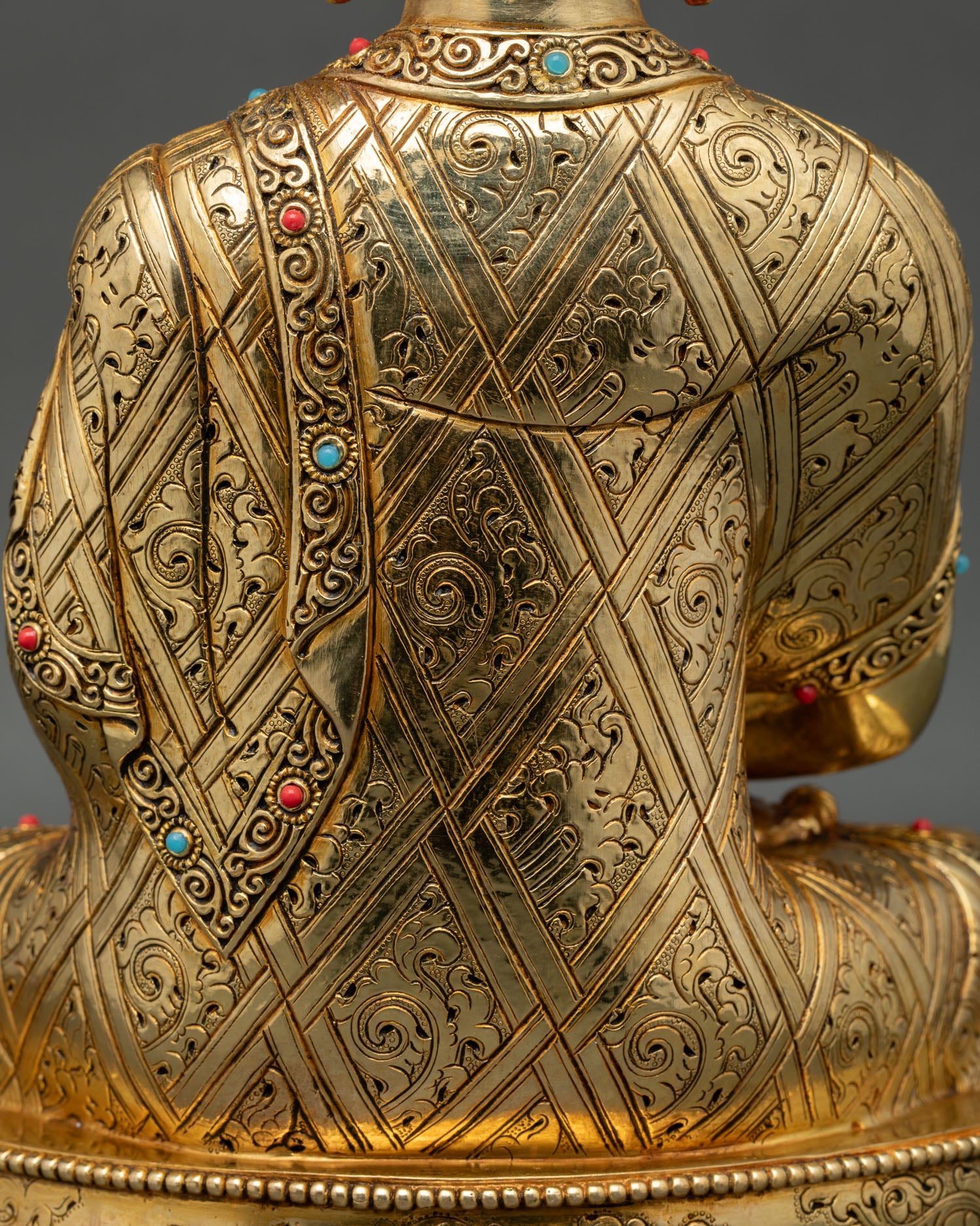 Amida Buddha (Amitabha) Statue | Lost Wax Buddhist Art