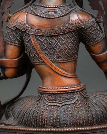 Green Tara Statue