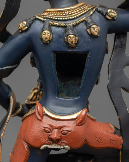 Lion-Faced Simhamukha Statue | Dakini for Tantra & Protection