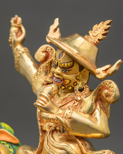 Dorje Legpa Statue – Dharma Protector in Vajrayana Buddhism