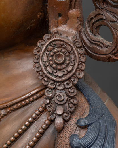 Enlightened Vajrasattva | Handcrafted Buddhist Sculpture