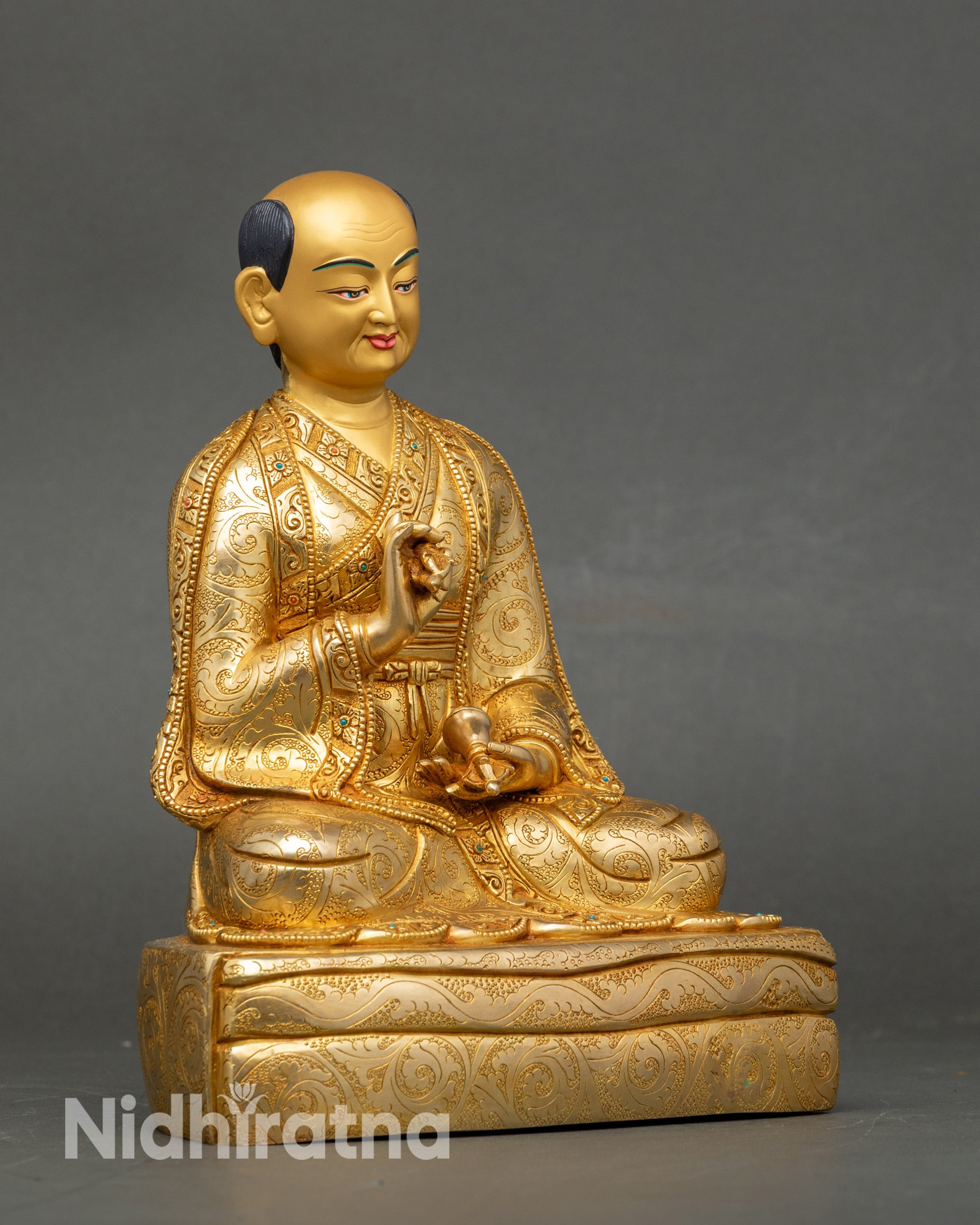 Shakya Masters Set Sculpture - Five Sakya Lineage Founders