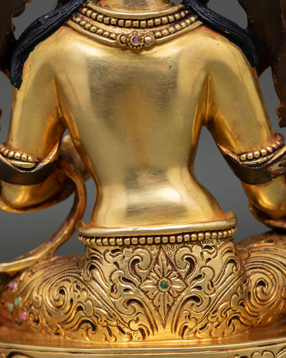 Green Tara Statue – Buddhist Decor for Peace & Harmony