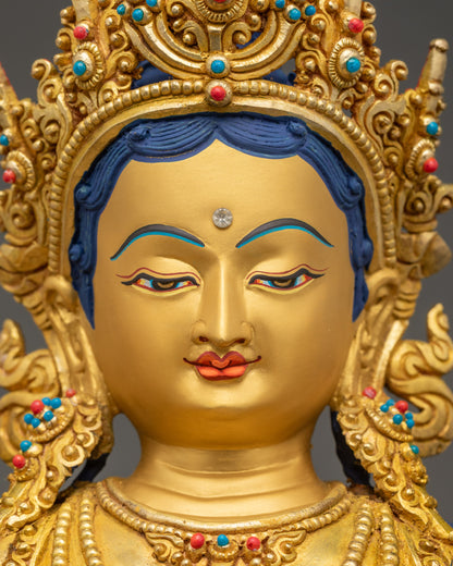 Jetsun Dolma Statue | Spiritual Tibetan Craft with Healing Presence