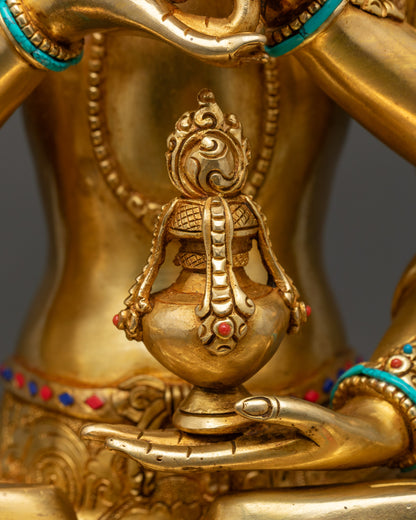 Namgyalma Meditation Statue | Longevity Goddess from Nepal