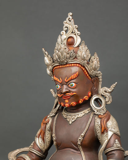 Dzambhala Statue | Traditional Nepalese Sacred Artwork