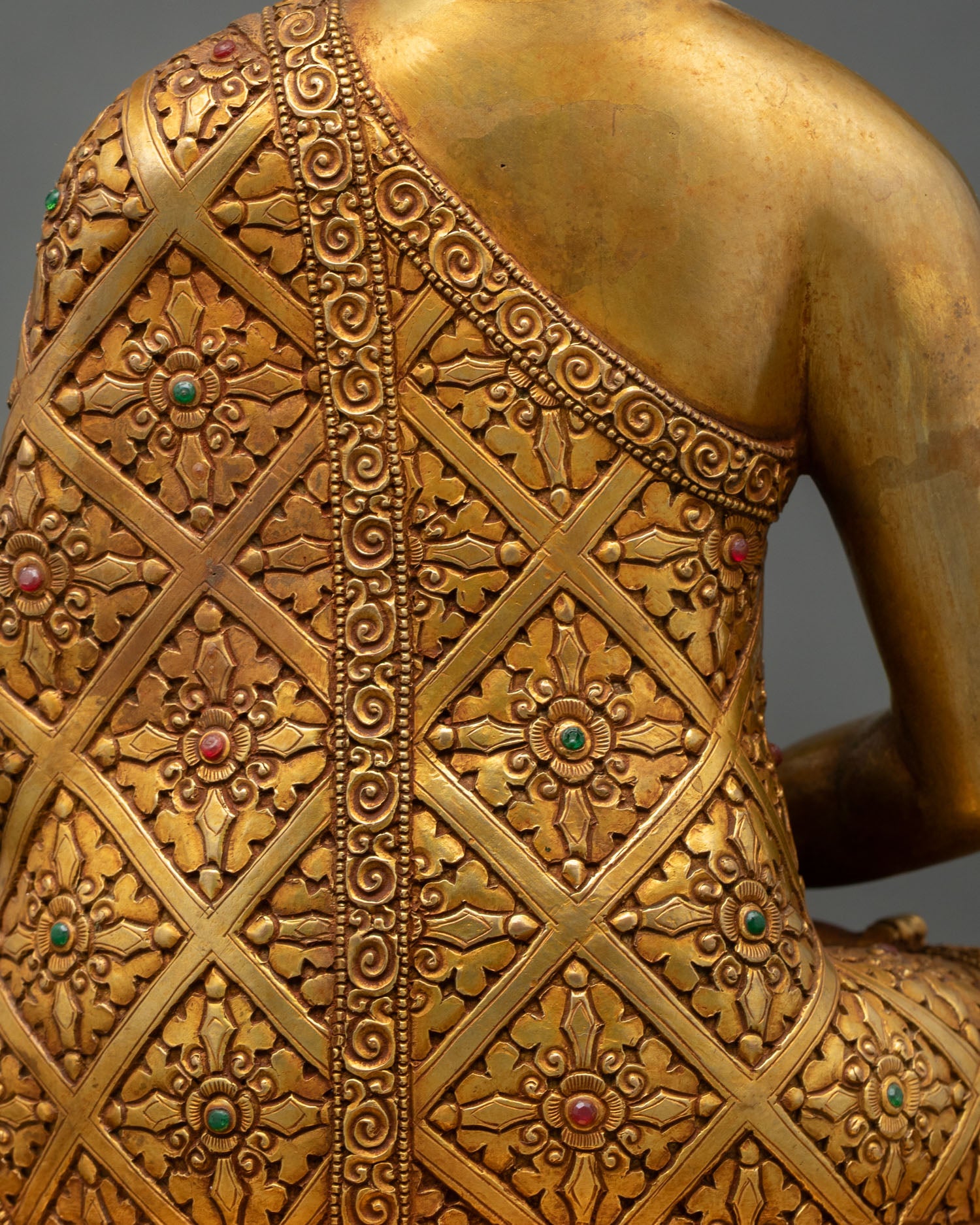 Amitabha Buddha Copper Sculpture | Buddha of Infinite Light