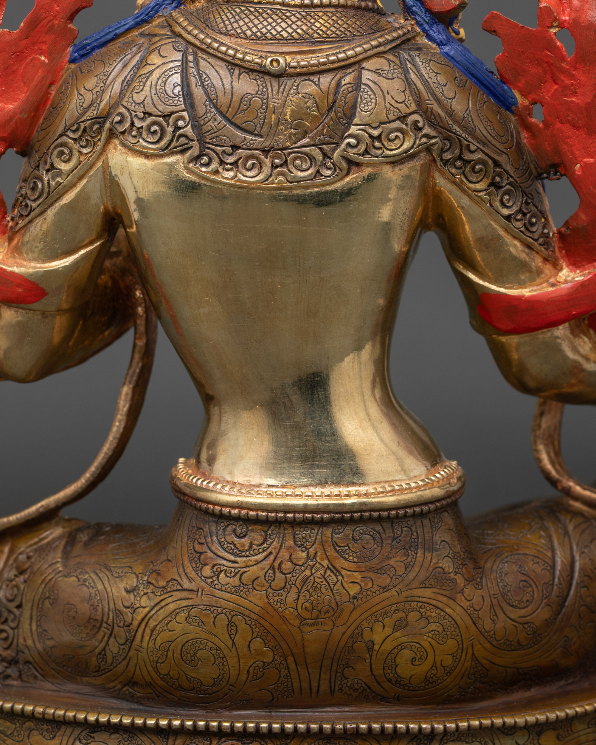 Green Tara Compassion Statue | Nepalese Altar Meditation Sculpture