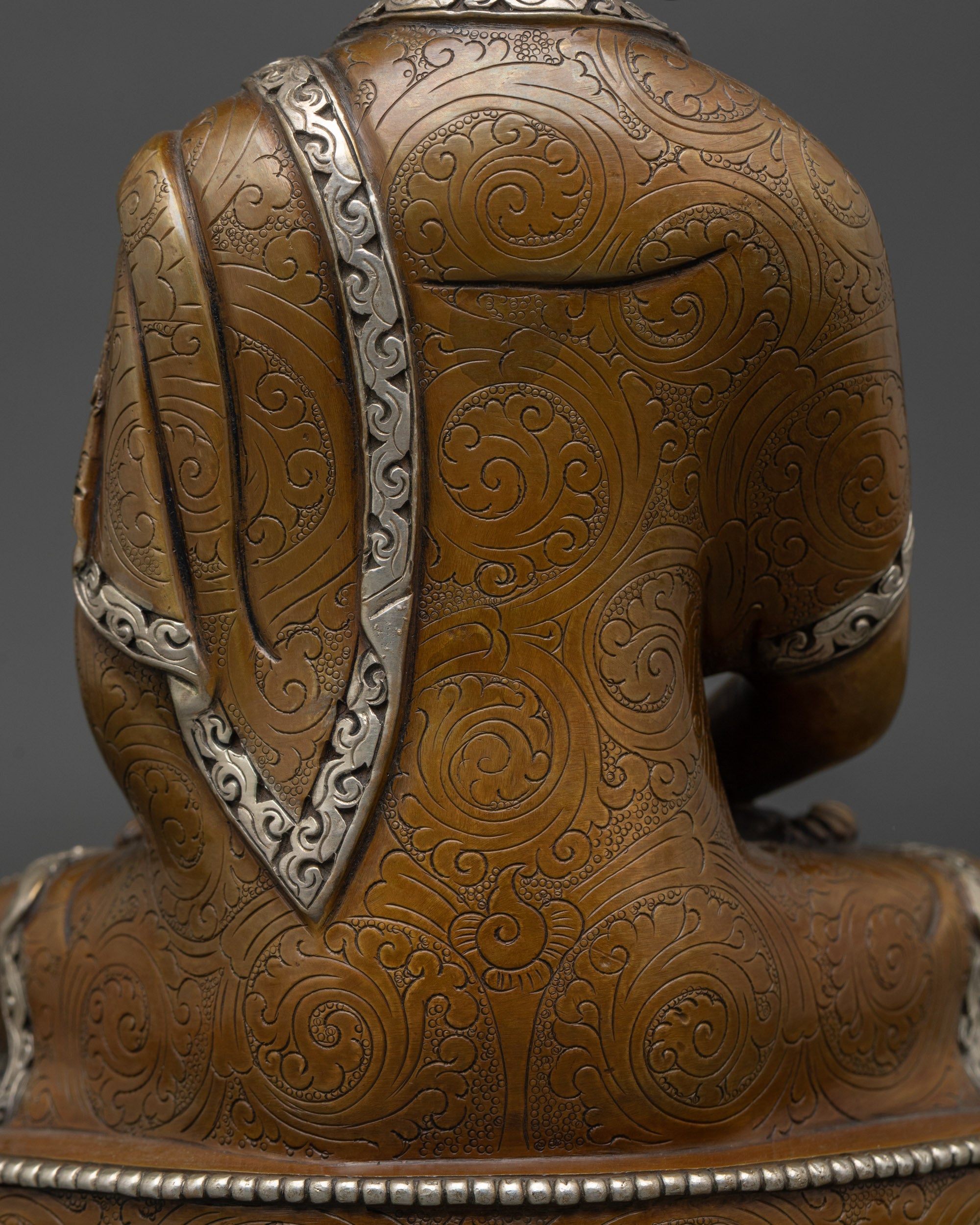 Traditional Amitabha Buddha Statue Handmade in Nepal | Sacred Buddha Statue