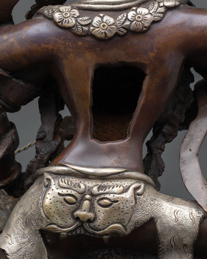 Semi-wrathful Kurukulle Statue | Empowering Tantric Goddess