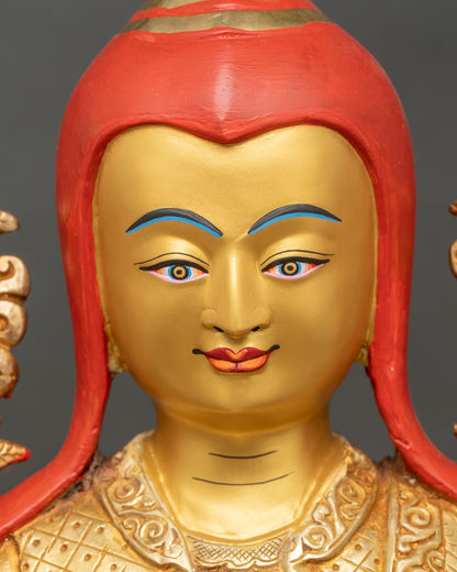 Longchenpa Statue – Traditional Nepalese Meditation Figure