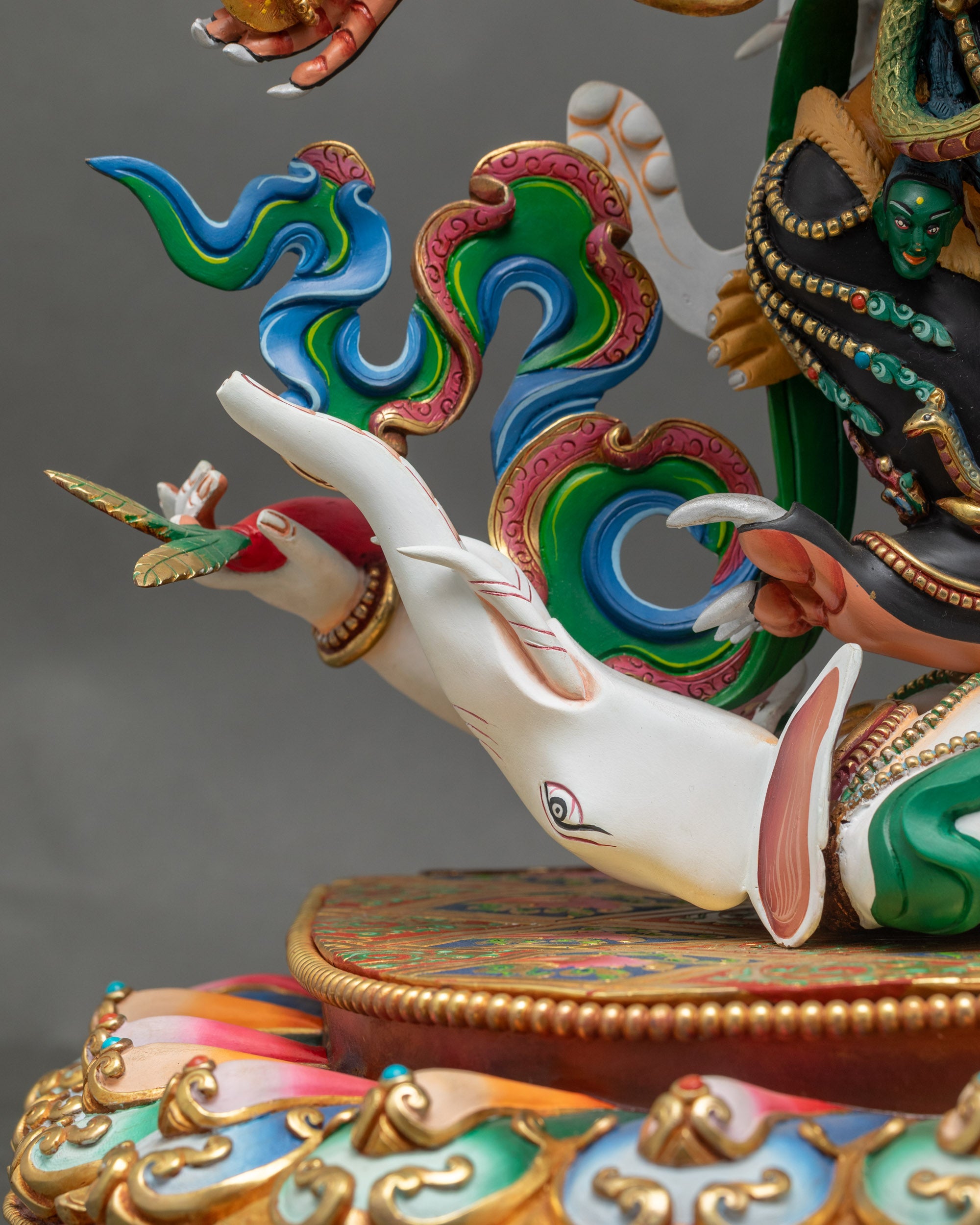 Six-Armed Mahakala Statue | Embody the Strength of the Dharma