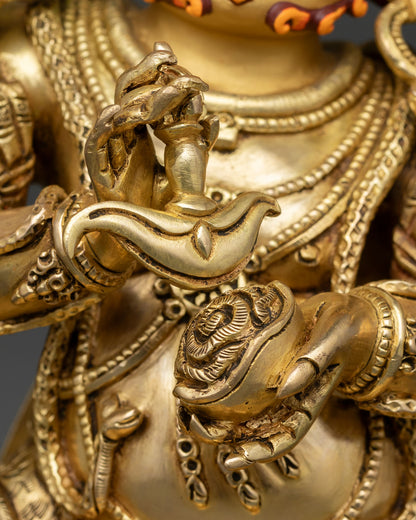 Six-Armed Mahakala Statue | Vajrayana Dharma Protector Deity