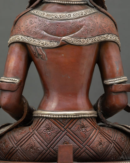 Amitayus Statue | Traditional Tibetan God of Eternal Life