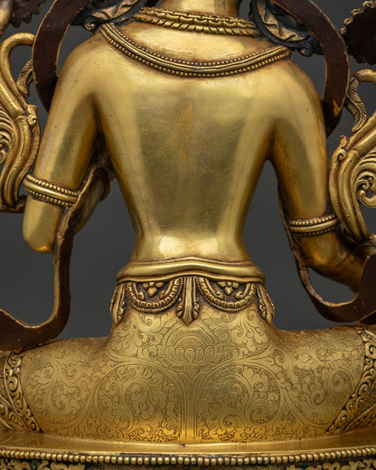 Green Tara Statue | Mother of Liberation and Compassion