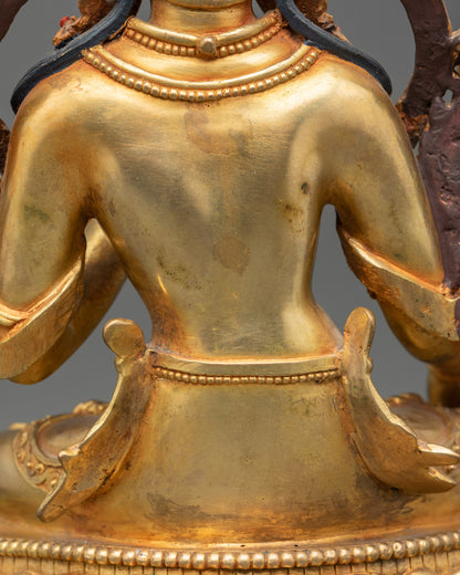 White Tara Statue – Elegant Deity for Healing and Spiritual Practice