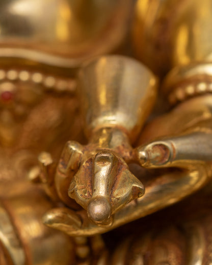 Vajrasattva Sculpture – Sacred Deity of Karma Purification