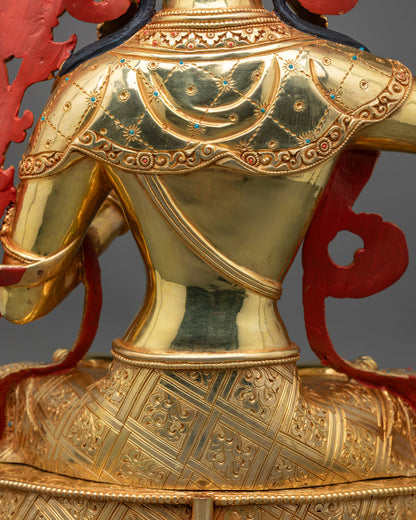 Manjushri Meditation Statue | Handicrafted Nepalese Sculpture