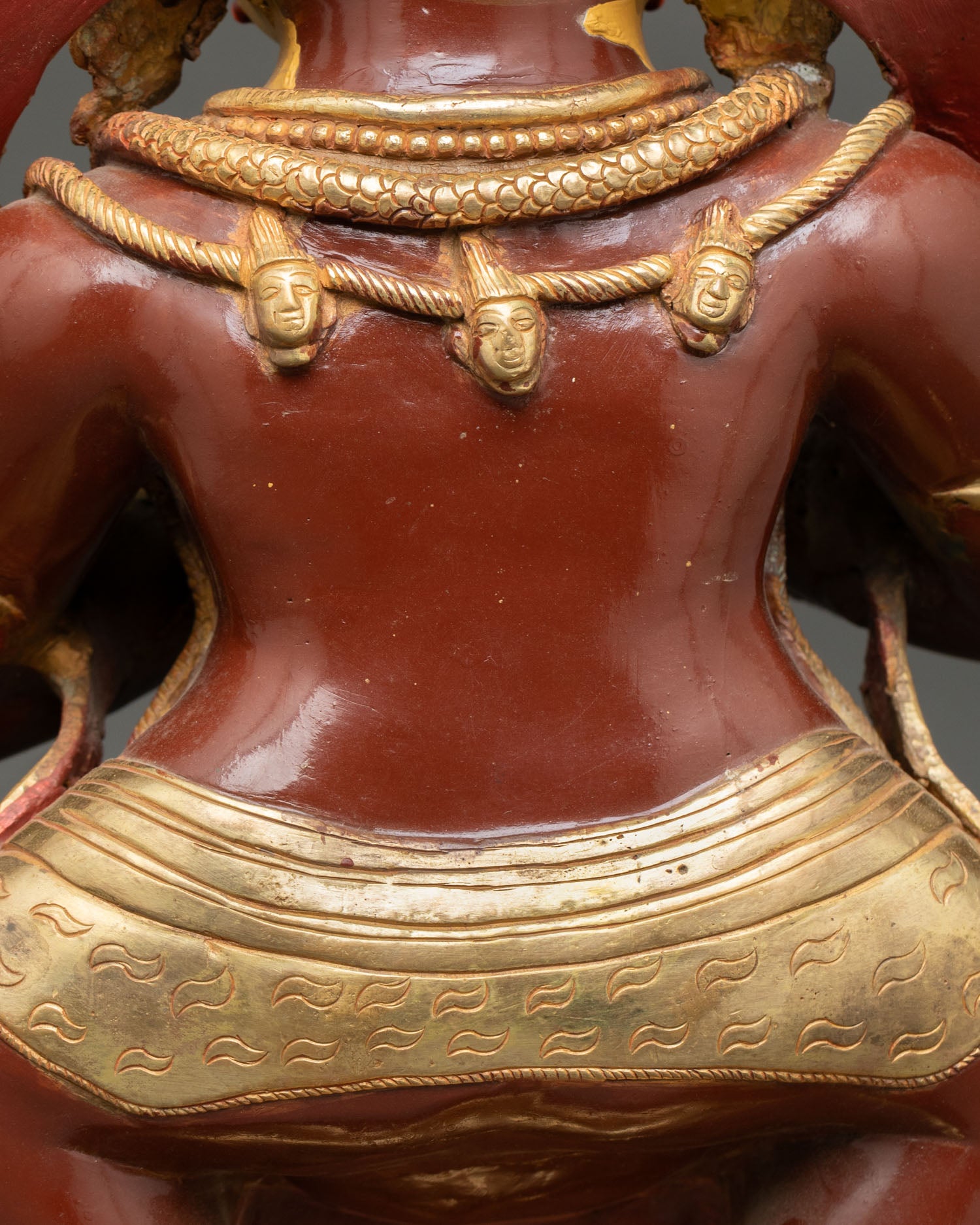 Shakya Mahakala Statue – Tibetan Buddhist Religious Artwork