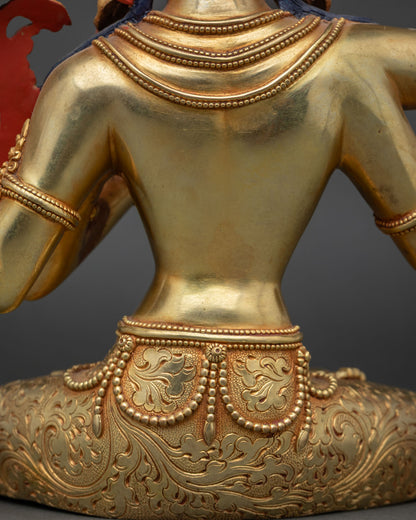 Maha Manjushri Statue | Nepali Artisan-Crafted Sacred Sculpture