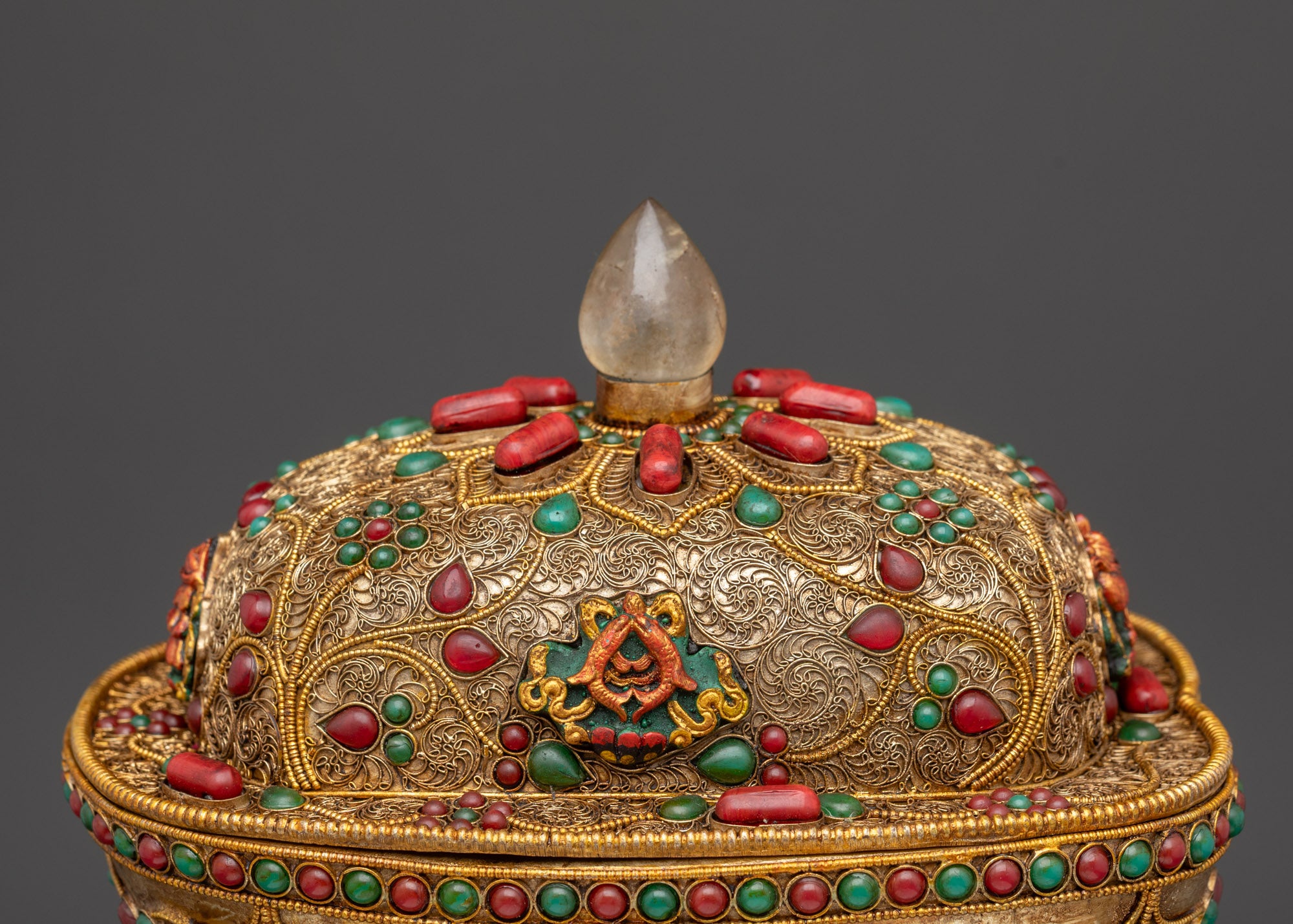 Auspicious Kapala Skull Cup | Sacred Ritual Offering Bowl Nepal