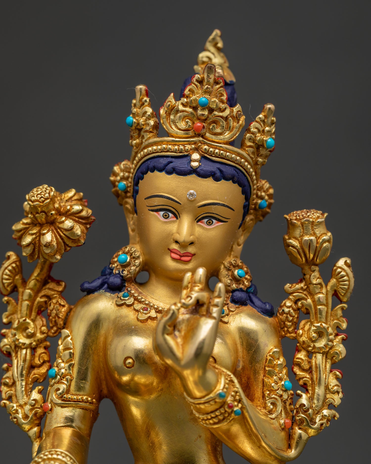 Green Tara Statue