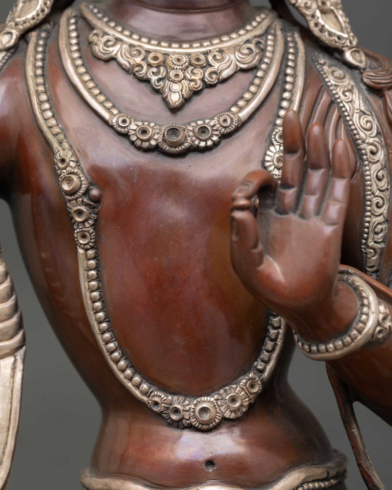 Exquisite Manjushree Sculpture – Traditional Newari Craftsmanship