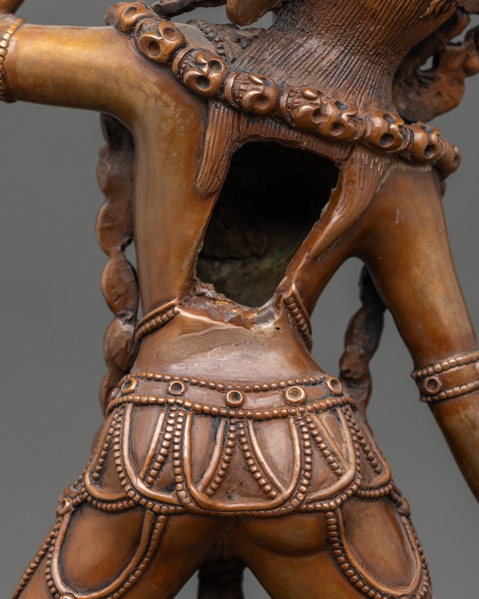 Oxidized Vajrayogini Dakini Sculpture for Spiritual Awakening