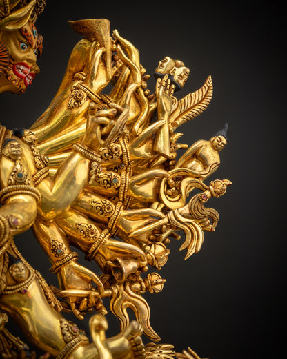Fierce Protector Yamantaka Masterpiece Statue | Destroyer of Death