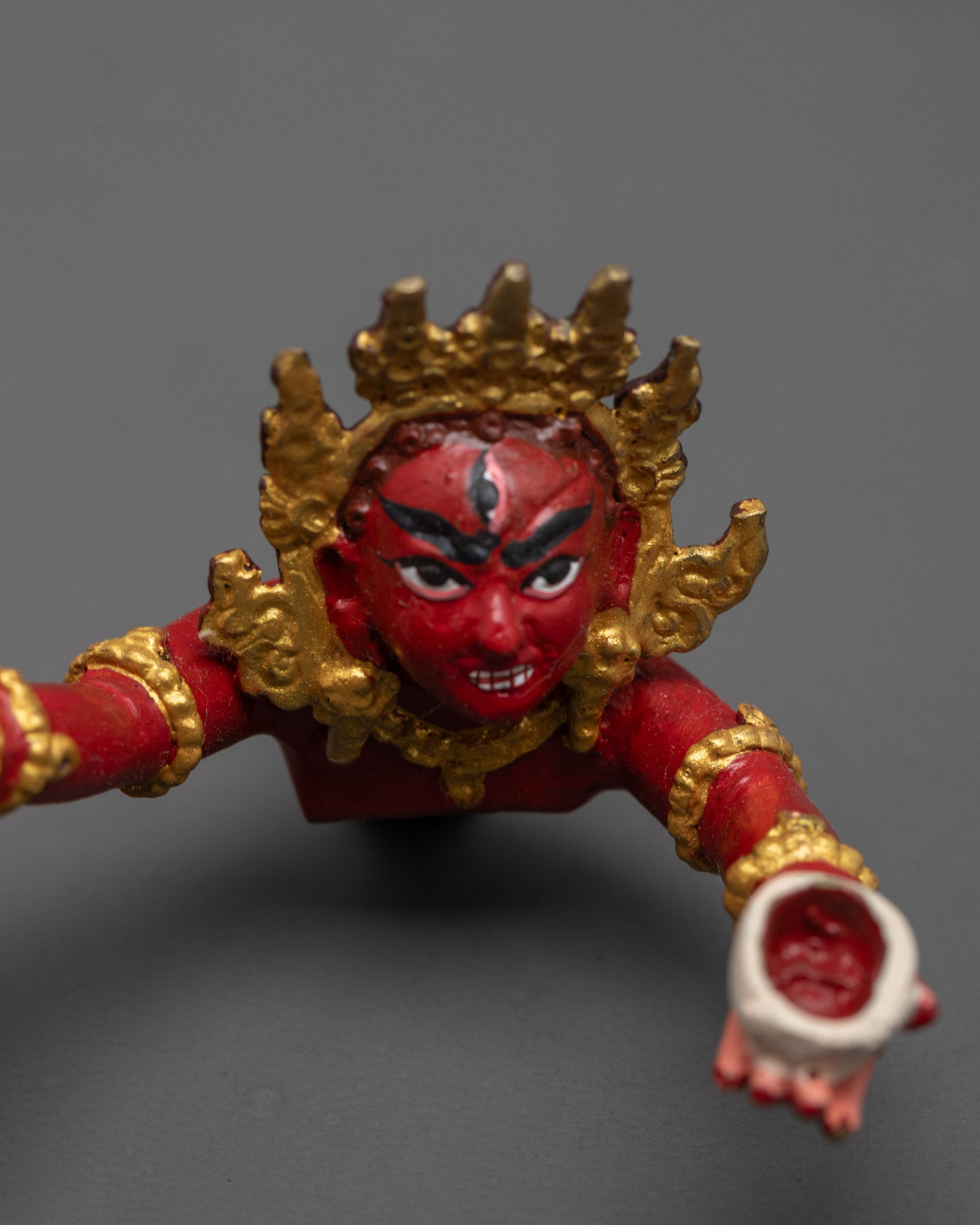 Handmade Chakrasamvara Statue | Exquisite Nepalese Buddhist Protector