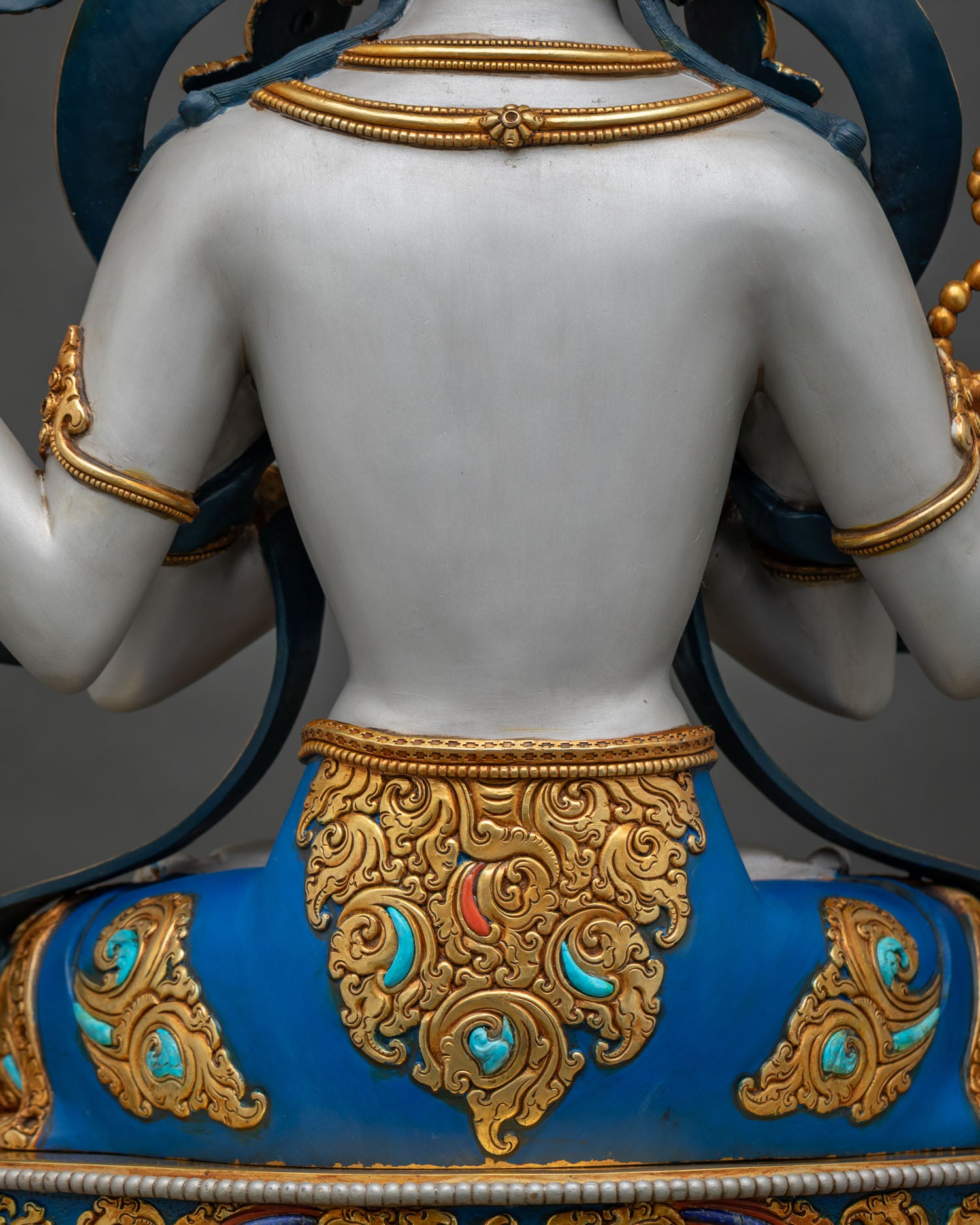 Chenrezig Statue | Four-Armed Avalokiteshvara in Traditional Form