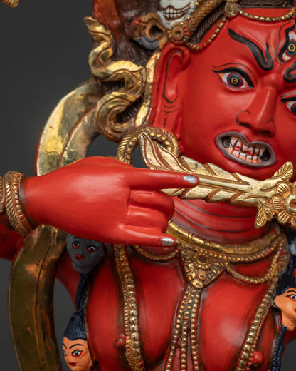 Tarodbava Kurukulla Statue | Life-Size Buddhist Sculpture from Nepal